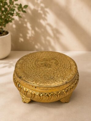 Brass Kumkum Holder